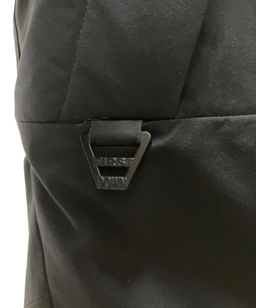FIRST DOWN（ファーストダウン）FIRST DOWN (ファーストダウン) パネルショートダウンジャケット ブラック サイズ:SIZE Sの古着・服飾アイテム