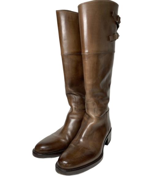 SARTORE（サルトル）SARTORE (サルトル) バックベルトブーツ ブラウン サイズ:37の古着・服飾アイテム
