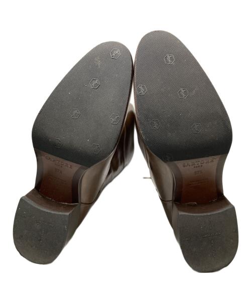 SARTORE（サルトル）SARTORE (サルトル) バックベルトブーツ ブラウン サイズ:37の古着・服飾アイテム