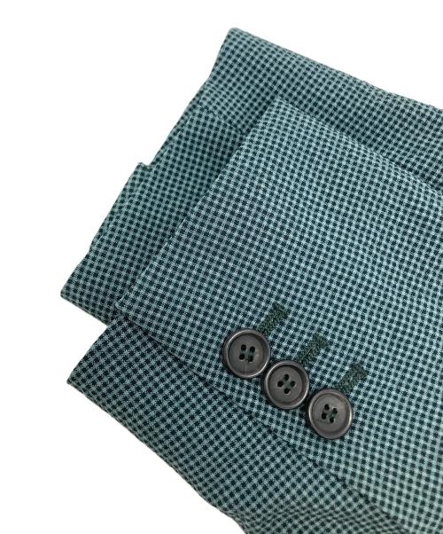 PRADA（プラダ）PRADA (プラダ) シアサッカー2Bジャケット ブルー サイズ:46の古着・服飾アイテム