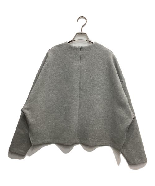 forme（フォルメ）forme (フォルメ) オーバーサイズダンボールスウェット グレー サイズ:FREEの古着・服飾アイテム