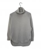 ADOREアドーア）の古着「ウールカシミヤタートルニット」｜ベージュ