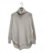 ADOREアドーア）の古着「ウールカシミヤタートルニット」｜グレー系
