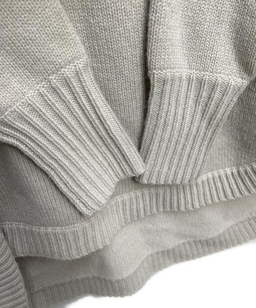 ADORE（アドーア）ADORE (アドーア) ウールカシミヤタートルニット グレー系 サイズ:38の古着・服飾アイテム