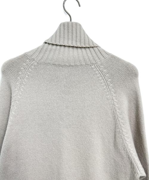 ADORE（アドーア）ADORE (アドーア) ウールカシミヤタートルニット グレー系 サイズ:38の古着・服飾アイテム