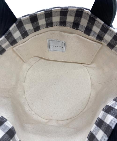 LUDLOW（ラドロー）LUDLOW (ラドロー) ギンガムチェックミニバッグの古着・服飾アイテム