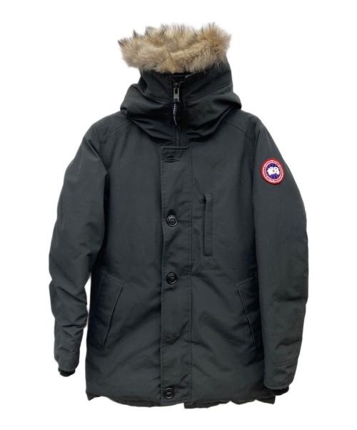 CANADA GOOSE（カナダグース）CANADA GOOSE (カナダグース) コヨーテファー JASPER /ジャスパー パーカ/ダウンジャケット ブラック サイズ:Mの古着・服飾アイテム