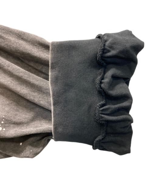 MAISON SPECIAL（メゾンスペシャル）MAISON SPECIAL (メゾンスペシャル) Strike Prime Over Crew Neck Long Sleeve T-Shirt グレー サイズ:SIZE 2の古着・服飾アイテム