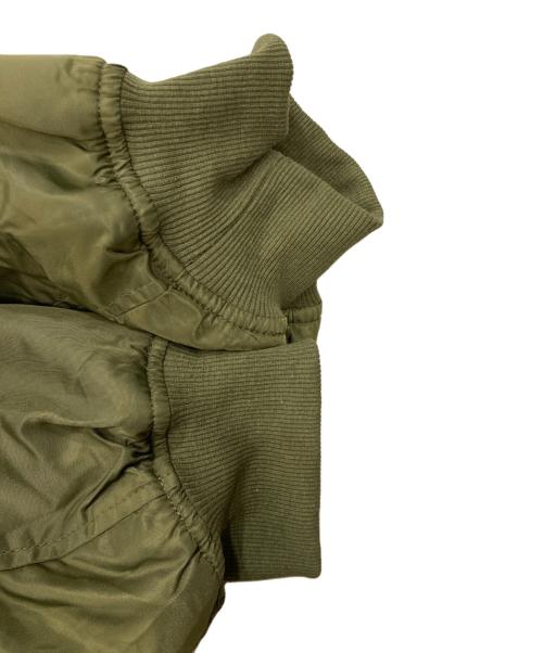 ajouter flow（アジューテフロー）ajouter flow (アジューテフロー) af metal logo 3way MA-1 カーキ サイズ:Ｌ 未使用品の古着・服飾アイテム