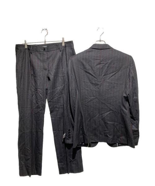 DOLCE & GABBANA（ドルチェ＆ガッバーナ）DOLCE & GABBANA (ドルチェ＆ガッバーナ) セットアップスーツ チャコールグレー サイズ:46の古着・服飾アイテム