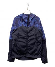 C.P COMPANY（シーピーカンパニー）の古着「カモフラージュ柄ナイロンストレッチジャケット」｜ネイビー