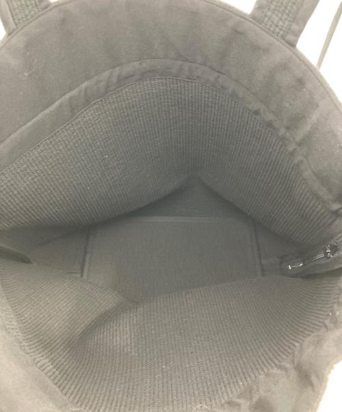 pionunnal（ピオヌンナル）pionunnal (ピオヌンナル) トートバッグ ブラックの古着・服飾アイテム