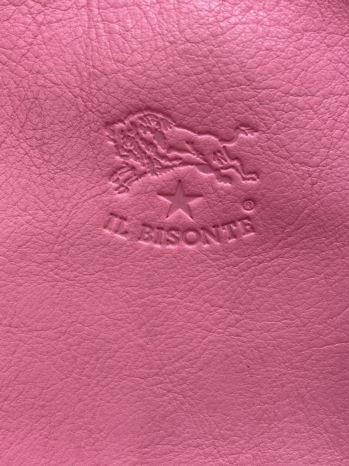 IL BISONTE（イル ビゾンテ）IL BISONTE (イル ビゾンテ) CLASSIC CROSSBODY BAG ピンクの古着・服飾アイテム