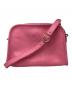 IL BISONTE（イル ビゾンテ）の古着「CLASSIC CROSSBODY BAG」｜ピンク