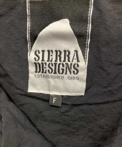 SIERRA DESIGNS（シエラデザインズ）SIERRA DESIGNS (シエラデザインズ) マウンテンパーカー ブラック サイズ:Freeの古着・服飾アイテム