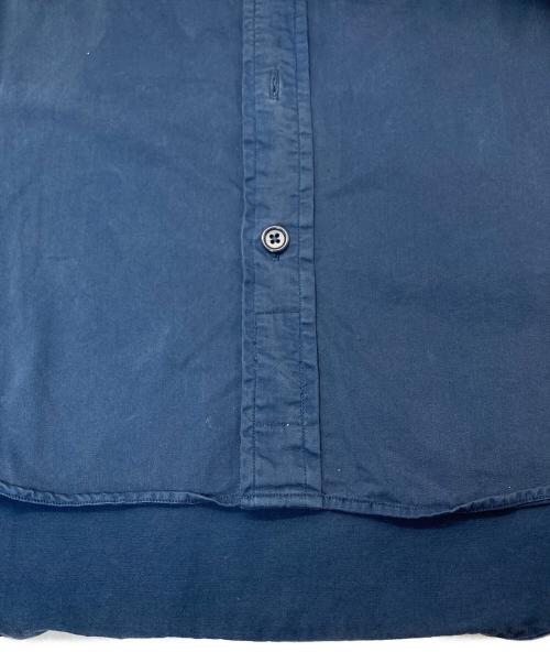 RRL（ダブルアールエル）RRL (ダブルアールエル) ダブルフラップワークシャツ ブルー サイズ:SIZE Mの古着・服飾アイテム