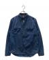 RRL（ダブルアールエル）の古着「ダブルフラップワークシャツ」｜ブルー
