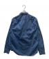 RRL (ダブルアールエル) ダブルフラップワークシャツ ブルー サイズ:SIZE M：8000円