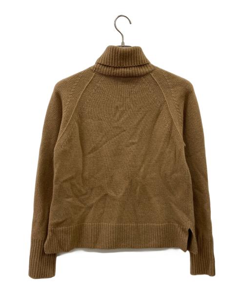 MONCLER（モンクレール）MONCLER (モンクレール) DOLCEVITAロゴウールカシミヤニット ブラウン サイズ:XXSの古着・服飾アイテム