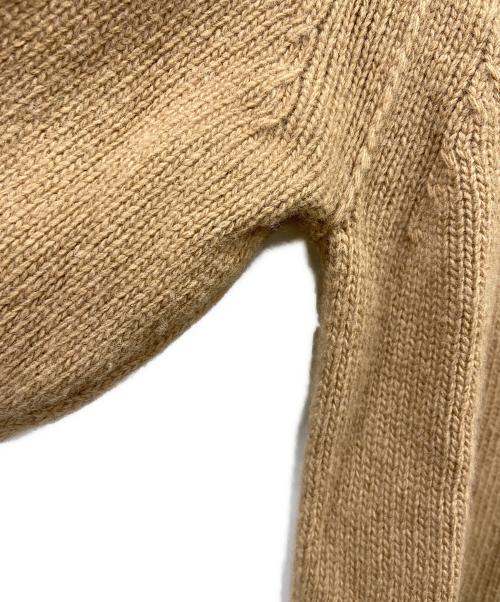 MONCLER（モンクレール）MONCLER (モンクレール) DOLCEVITAロゴウールカシミヤニット ブラウン サイズ:XXSの古着・服飾アイテム