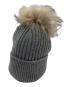 MONCLER (モンクレール) BERRETTO TRICOT カシミヤニット帽 グレー：20000円