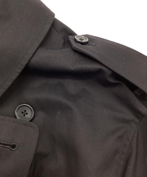 stein（シュタイン）stein (シュタイン) OVERSIZED TRENCH COAT ブラック サイズ:Ｓの古着・服飾アイテム