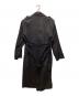 stein (シュタイン) OVERSIZED TRENCH COAT ブラック サイズ:Ｓ：37000円