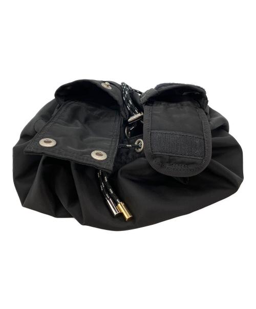 sacai（サカイ）sacai (サカイ) PORTER (ポーター) Tactical Drawstring ブラックの古着・服飾アイテム