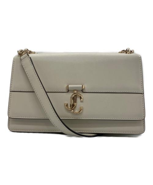 JIMMY CHOO（ジミーチュウ）JIMMY CHOO (ジミーチュウ) Avenue Shoulder ホワイトの古着・服飾アイテム
