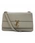 JIMMY CHOO（ジミーチュウ）の古着「Avenue Shoulder」｜ホワイト