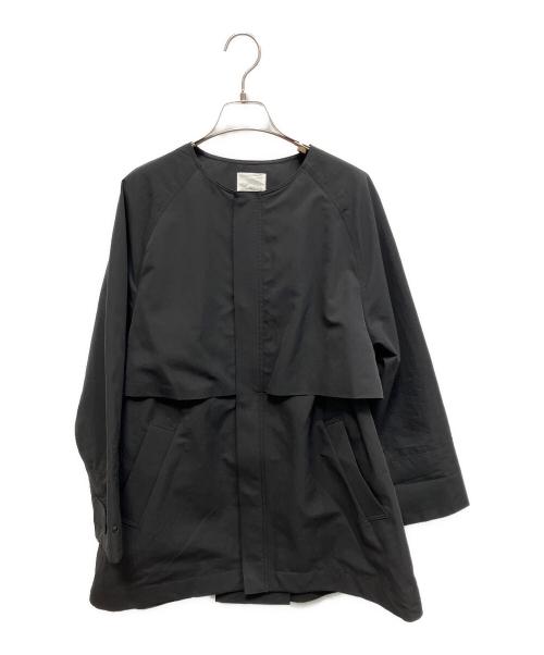 iki（イキ）iki (イキ) 割繊ウェザーショートコート ブラック サイズ:Freeの古着・服飾アイテム