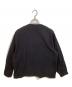 MANUAL ALPHABET (マニュアル アルファベット) Cotton Suede Cardigan ブラック サイズ:3：5000円