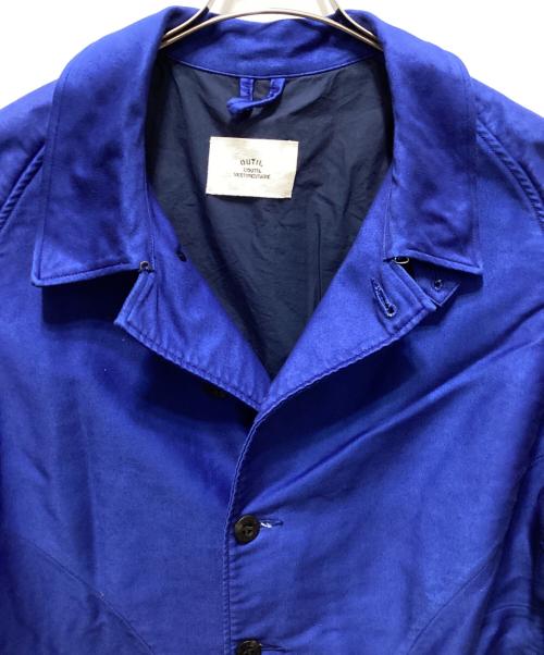 OUTIL（ウティ）OUTIL (ウティ) コットンコート ブルー サイズ:３の古着・服飾アイテム