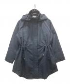 MAX&Co.マックスアンドコー）の古着「ダウンライナーフーデッドコート」｜ネイビー