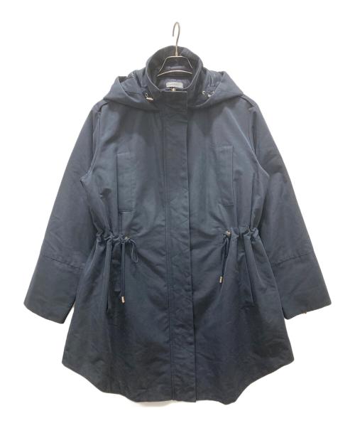MAX&Co.（マックスアンドコー）MAX&Co. (マックスアンドコー) ダウンライナーフーデッドコート ネイビー サイズ:46の古着・服飾アイテム