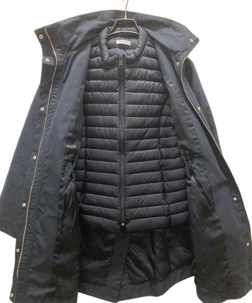 MAX&Co.（マックスアンドコー）MAX&Co. (マックスアンドコー) ダウンライナーフーデッドコート ネイビー サイズ:46の古着・服飾アイテム