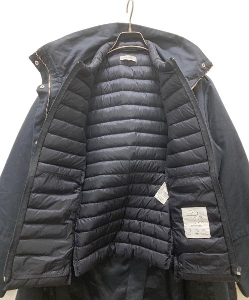 MAX&Co.（マックスアンドコー）MAX&Co. (マックスアンドコー) ダウンライナーフーデッドコート ネイビー サイズ:46の古着・服飾アイテム