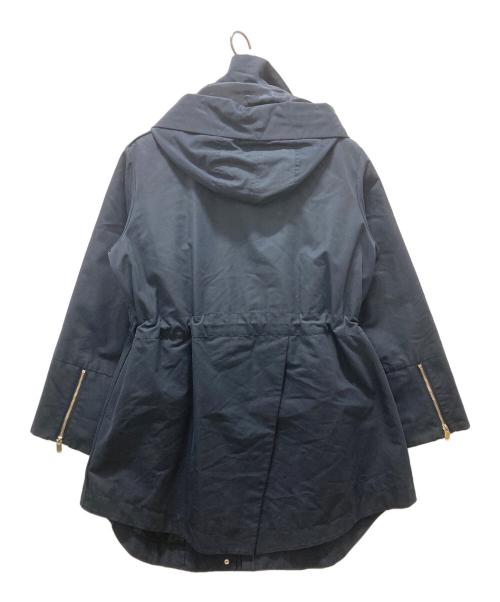 MAX&Co.（マックスアンドコー）MAX&Co. (マックスアンドコー) ダウンライナーフーデッドコート ネイビー サイズ:46の古着・服飾アイテム