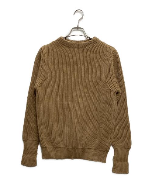 ANDERSEN-ANDERSEN（アンデルセン アンデルセン）ANDERSEN-ANDERSEN (アンデルセン アンデルセン) モックネックニット ブラウン サイズ:XSの古着・服飾アイテム