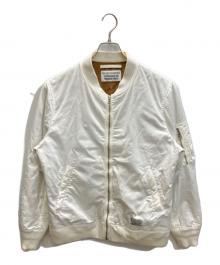 WACKO MARIA（ワコマリア）の古着「MA-1ジャケット」｜ホワイト