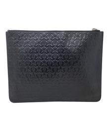 GIVENCHY（ジバンシィ）の古着「クラッチバッグ　GIVENCHY（ジバンシィ）　TE D 1105」｜ブラック