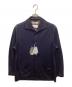 ESTNATION（エストネーション）の古着「ウールジャージー シャツジャケット」｜ネイビー