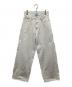 SERGE de bleu（サージ デ ブルー）の古着「KHUFU3 ワイドデニムパンツ」｜アイボリー