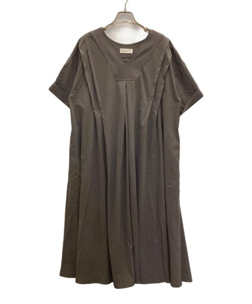 SUM1 STYLE（スミスタイル）SUM1 STYLE (スミスタイル) イージーケア前後ワンピース チャコールグレー サイズ:FREEの古着・服飾アイテム
