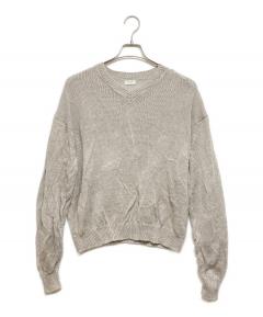 中古・古着通販】AURALEE (オーラリー) COTTON LINEN CUT SHAGGY KNIT