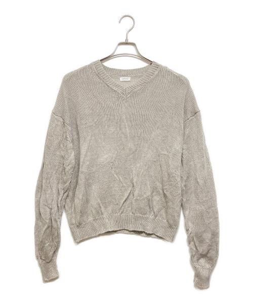 crepuscule（クレプスキュール）crepuscule (クレプスキュール) EXCLUSIVE L-G V/N Linen P/O グレー サイズ:1の古着・服飾アイテム