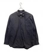 COMOLIコモリ）の古着「レギュラカラーシャツ」｜ネイビー