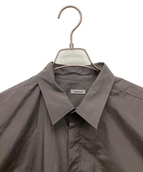 Antwort（アントワート）Antwort (アントワート) フライフロントライトシェルシャツ グレー サイズ:1の古着・服飾アイテム