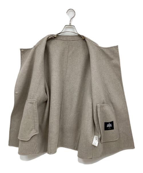 SLOBE IENA（スローブ イエナ）SLOBE IENA (スローブ イエナ) HAMILTONダブルフェイスウールショートコクーンコート ベージュ サイズ:FREEの古着・服飾アイテム