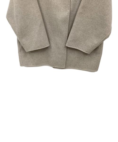 SLOBE IENA（スローブ イエナ）SLOBE IENA (スローブ イエナ) HAMILTONダブルフェイスウールショートコクーンコート ベージュ サイズ:FREEの古着・服飾アイテム